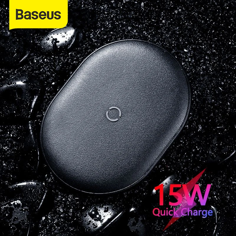 Baseus 15 Вт Qi Беспроводное зарядное устройство для iPhone 11 Pro X XS MAX XR 8 Plus Быстрая