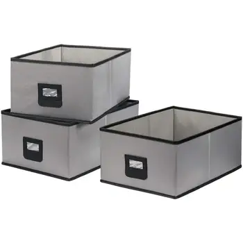 

Storage boxes gray color