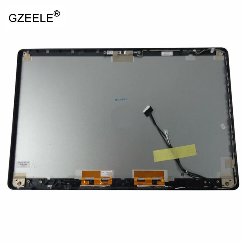 

GZEELE Laptop For Dell Inspiron 17 7737 LCD Back Cover For Touch 60.48L08.004/Palmrest Upper Case 0CYGR0 silver C shell