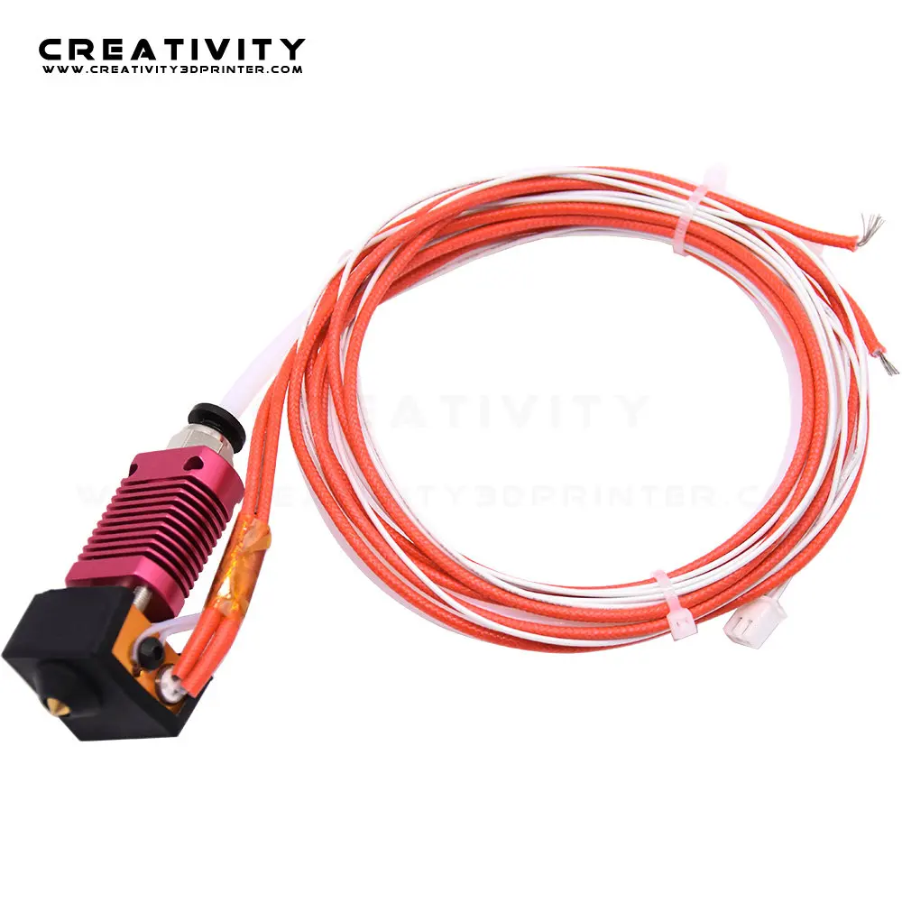 Собранный 1 75 мм Экструдер Hotend kit алюминиевый тепловой блок для 3D принтера Ender 3/CR