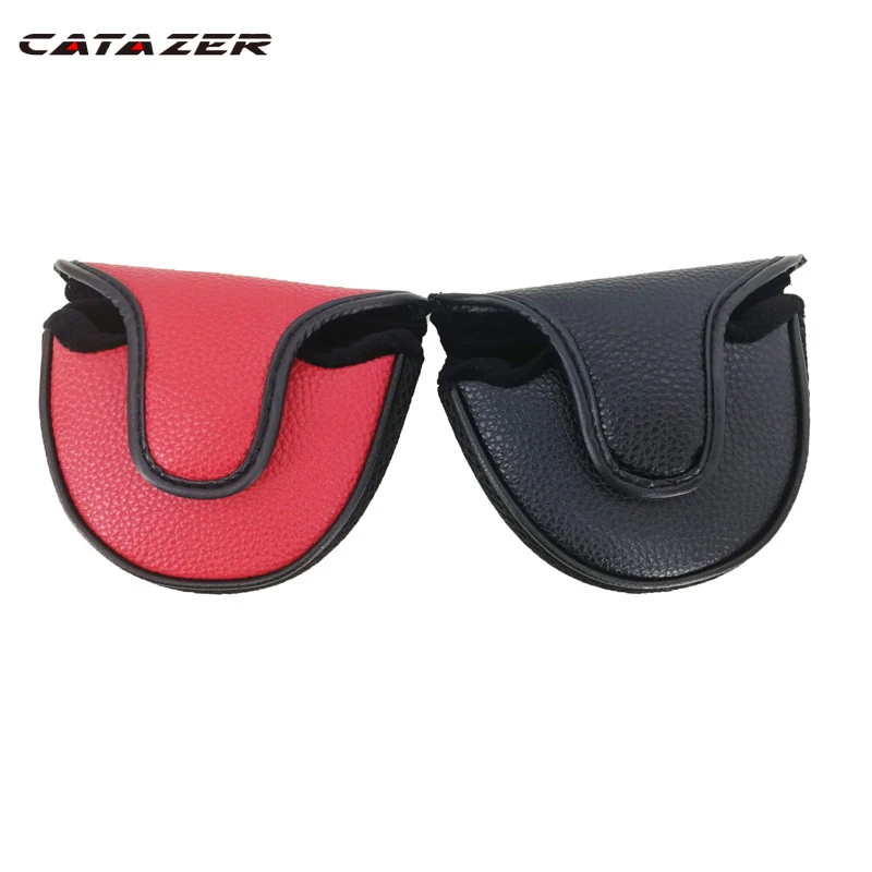 

Golfs Club Cover Putter Cover PU Leather Portable Durable Accessories Protection Catazer