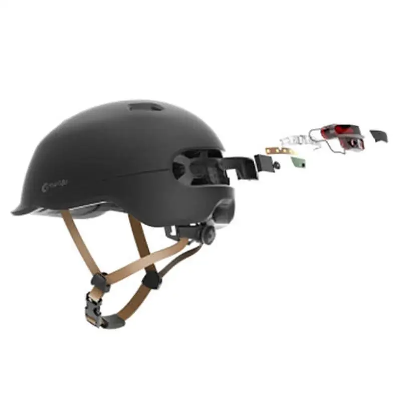 Шлем для скутера для велосипеда умный задний светодиодный фонарь для Xiaomi M365 Bird Spin Qicycle Electic скейтборд EPS дышащая вентиляция