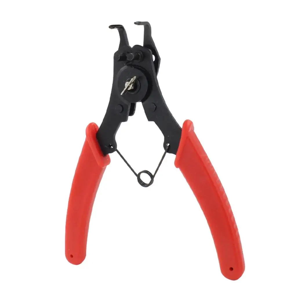 

1 Piece 4-In-1 Type Multi-Purpose Spring Disassembly Tool Internal External Straight Curved Retain Snap Ring Pliers