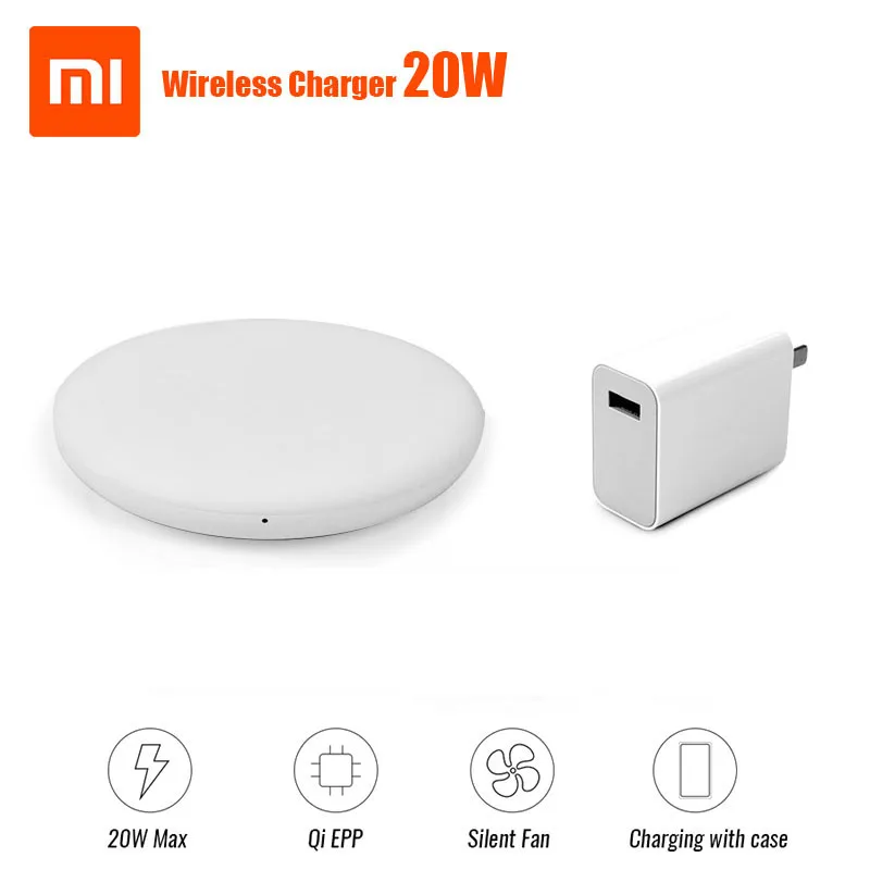 Горячие koop Xiao mi Беспроводное зарядное устройство 20 Вт макс 27 Вт штекер для mi 9(20 Вт) mi x 2 s/3 qi EPP10W для iPhone XS XR XS MAX