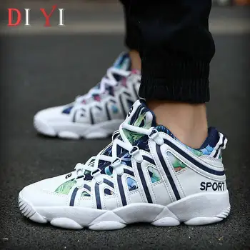 

Basketball Shoes for Men Breathable Mesh High Top Sneakers Cushioning Men's Summer Sports Shoes Big Size Basket Ball Sneaker A26