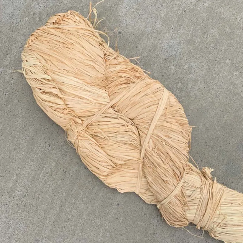 

Real Natural Raffia Grass Love Straw Diy Handmade Crafts Wedding Party Flower Gift Box Packing Weaving Rope Material Decoration