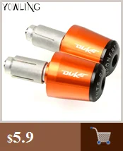 Для KTM 200 Duke Аксессуары для мотоциклов Выдвижная сцепные рычаги руль штыри заканчивается