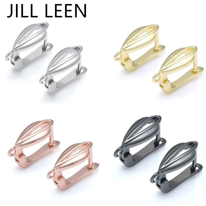 

New DIY Earring Accessory Hooks For Jewelry Tassle Women Tassle Crystal Pearl Earrings Found Closed