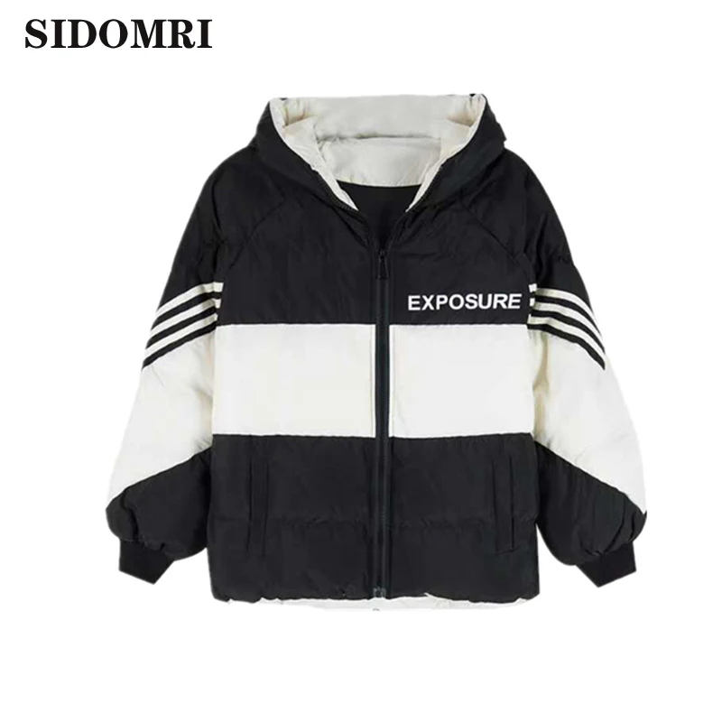 

Loose 90 White Duck Down light Down Jacket Women Winter new Style literary Lapel asymmetric Pocket Warm Top New Arrvials