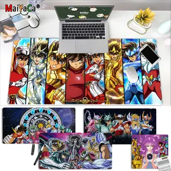 

MaiYaCa New Printed saint seiya anime DIY Design Pattern Game mousepad Rubber PC Computer Gaming mousepad
