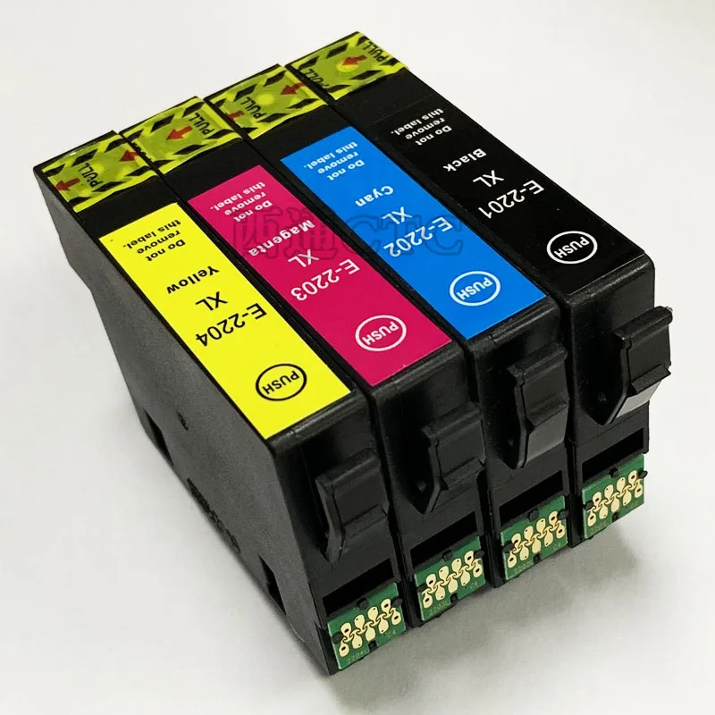 Совместимость для Epson T220 XL чернильный картридж для принтера Epson WF 2650 WF-2630 WF-2660 WF-2750 WF-2760 XP-320 XP-420 XP-424