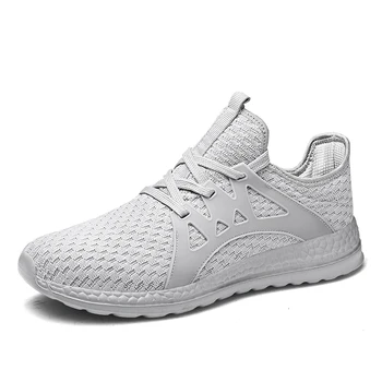 

Couple's lightweight running shoes simple breathable men sneakers gym fitness women casual shoes outdoor walk footwear