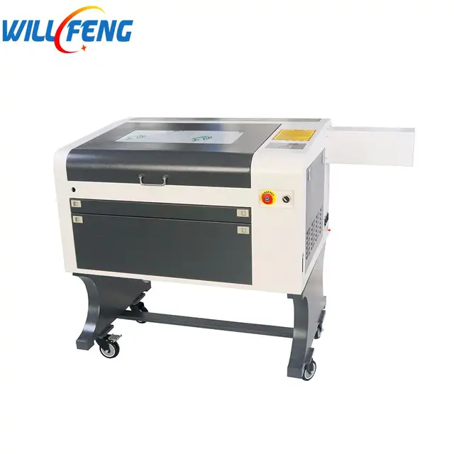 Will Feng 600 400mm 50w 60w Co2 Laser Engraving Cutter Sculpture Machine Usb Port Up Down Honeycomb Table For Cut Paper Abs Machine Machine Mini Laser Engraving Machinemini Engraving Machine Aliexpress