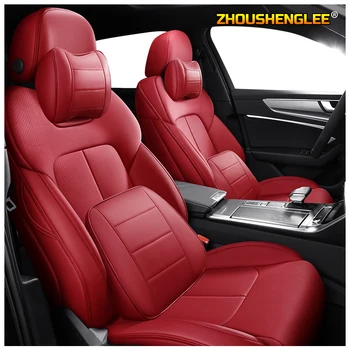 

ZHOUSHENGLEE Custom leather car seat cover For MINI COOPER MINI ONE PACEMAN CLUBMAN COUNTRYMAN COUPE Automobiles Seat Covers car