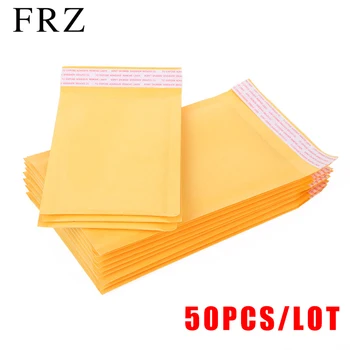 

FRZ Thickened Kraft Paper Bubble Envelopes Bags Mailers Padded Shipping Envelope With Bubble Mailing Bag Business Supplies