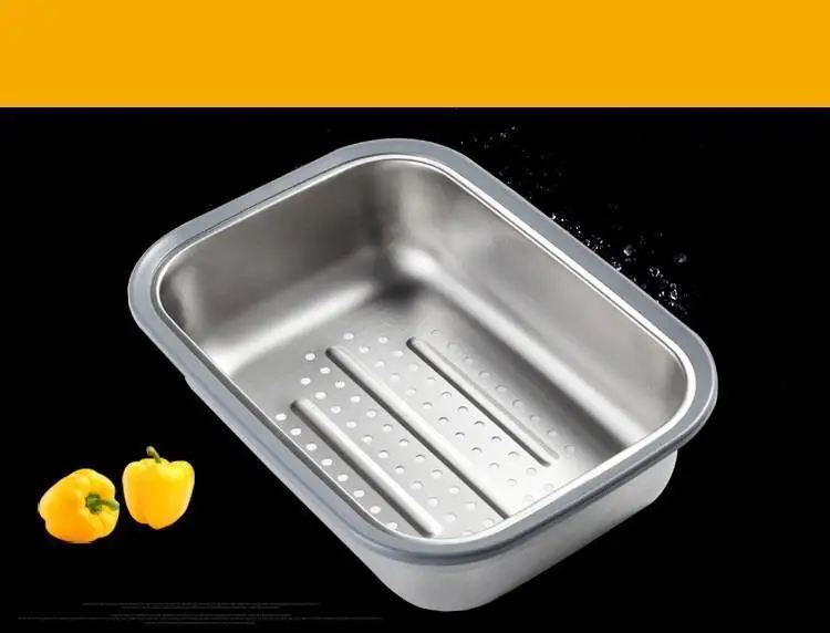 Tarjas Para Cocina Lavello портативная кухонная раковина из нержавеющей стали Lavabo Cuba Pia Cozinha Fregadero для мытья овощей