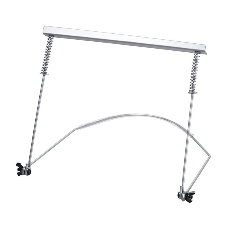 Metal Harmonica Mouth Organ Holder Harmonica Neck Stand Bracket for 24 Hole Harmonica Hands Free Playing