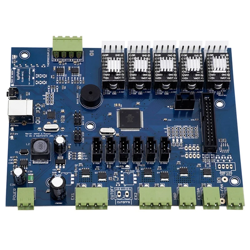 Репликатор G могучий доска с Ic Atmega1280-16Au+ кабель для Makerbot 3D-принтеры 8 Dja99