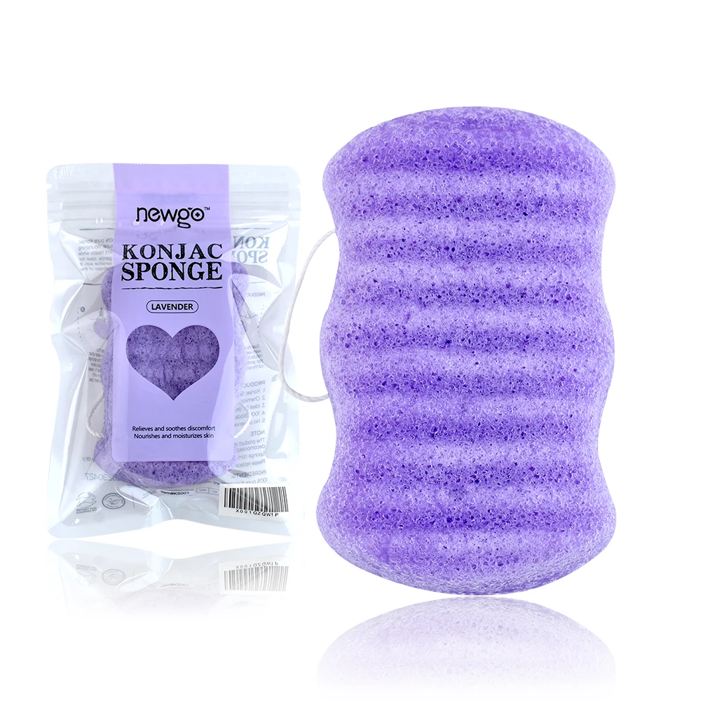 Косметическая губка Konjac для очистки лица натуральный инструмент |