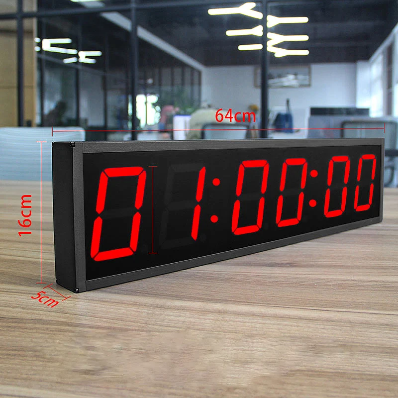 Large Digital Countdown Timer  Large Display Countdown Timer - 4 Large  Digital Led - Aliexpress