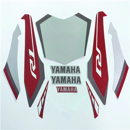Мотоцикл для Yamaha YZF1000 R1 15 полный комплект Наклейка декоративная наклейка протектор - Цвет: Красный