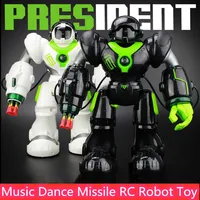 Intelligent Voice Control RC Battle Robot Remote control Robot Toy Dancing singing Launch Missiles RC Robot Toy Playing   gifts 1