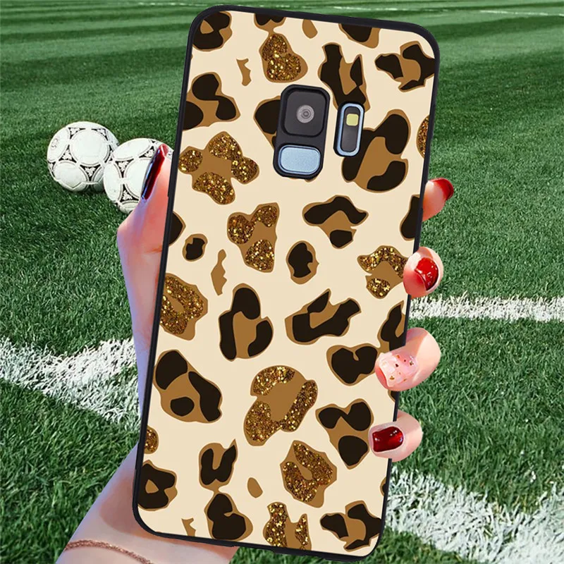 

For Samsung Galaxy S6 S7 Edge S8 S9 S10 S10e Plus Lite Note 8 9 10 A30 A40 A50 A60 A70 M10 M20 phone Case Cover Leopard marble
