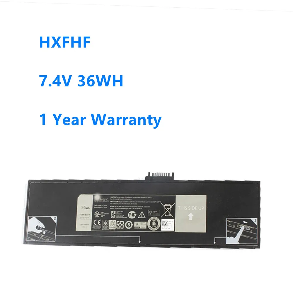 

HXFHF laptop Battery For DELL for Venue 11 Pro (7130) 11 Pro (7139) 11 Pro 7140 Battery HXFHF7.4V 36WH