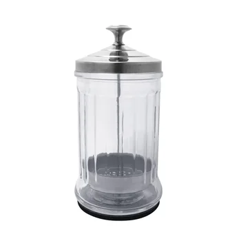

Portable Bottle Nail Clipper Sanitizing Jar Container Cleaning Transparent Disinfection For Barber Styling Manicure Tools Salon