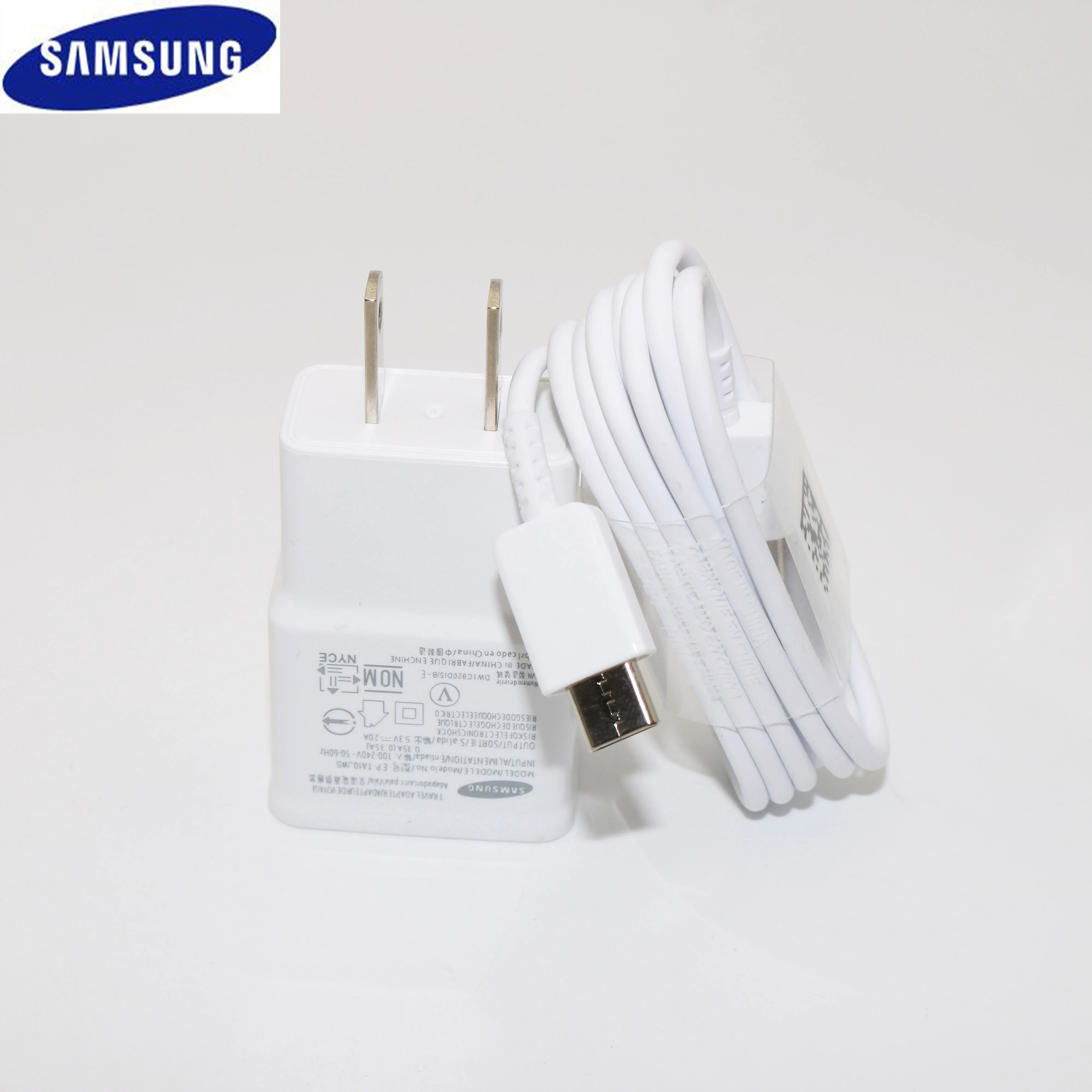 Адаптер зарядного устройства для Samsung Galaxy S8 S9 S10 Plus S10e A50 A30 70 A7 J6 A8 2018 Note 8 9 M30 M20 Type C