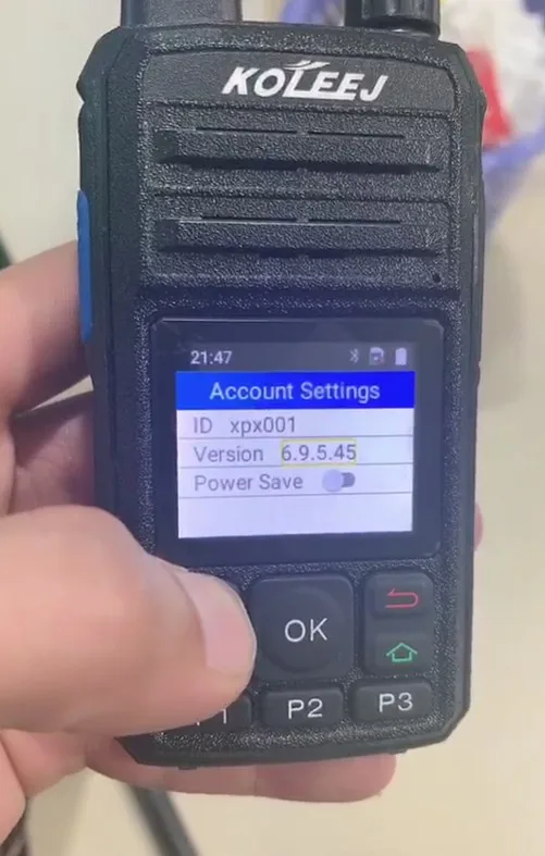 

REAL PTT radio 4G SIM+ WIFI +GPS + Bluetooth Walkie Talkie