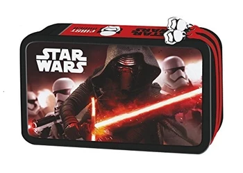 

Star Wars La Guerra dei Cloni - Astuccio Rigido a 2 Scomparti, con 26 Accessori di cancelleria