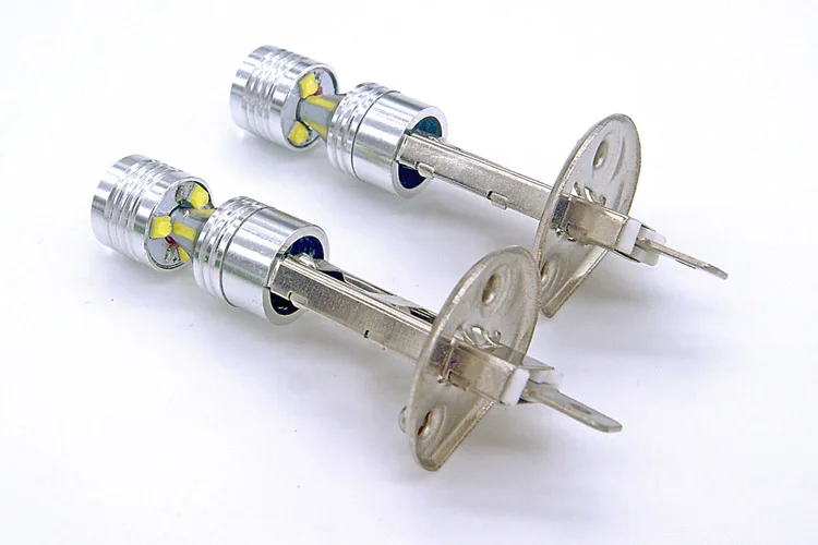 2 шт. высокое качество, яркий белый H1 30 Вт высокой мощности 6SMD светодиодный автомобильный лампочка для противотуманных фар, лампа для вождения автомобиля DC12V