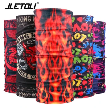 

JLETOLI Bicycle Headwear Seamless Bandanas Summer Outdoor Sport Bandanas Riding Scarf Cycling Magic Scarf Cycling Face Mask