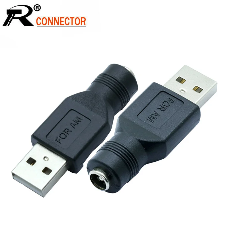10 шт./лот 5 5x2 1 мм гнездо для USB 2 0 Тип A штекер прямой 5521 DC адаптер питания