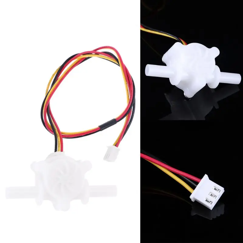 

0.25-3.0 L/min OD 6mm Water Flow Sensor Fluid Flow Meter Hall Magnetic Switch