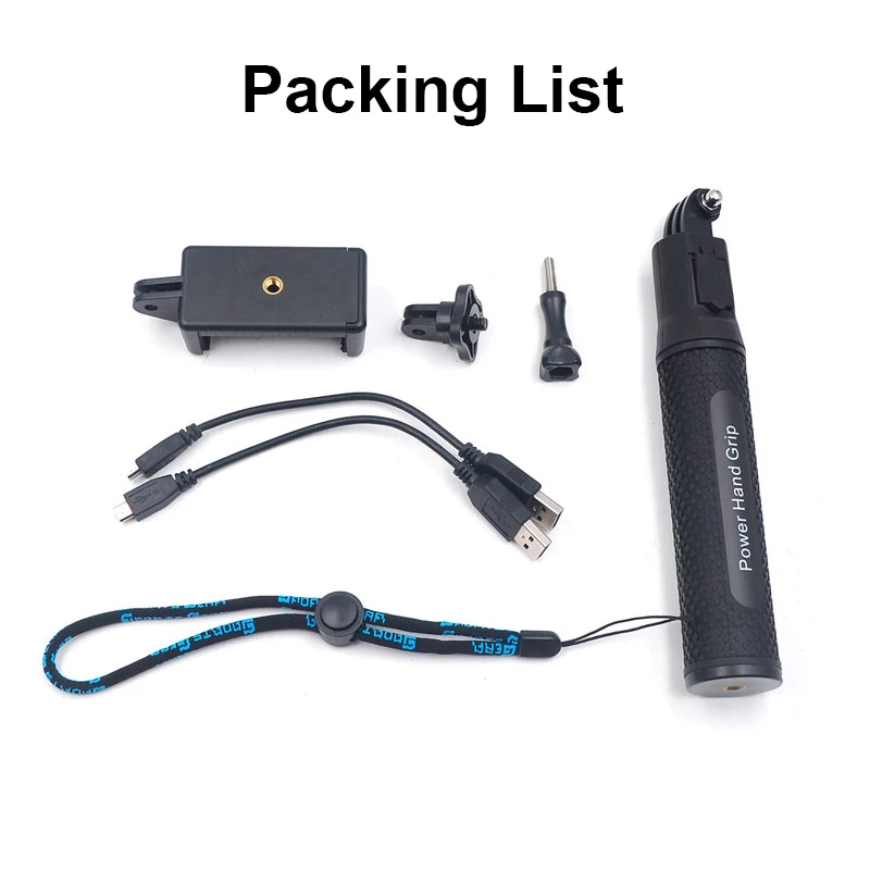 Power bank рукоятка для Insta360 ONE X& EVO селфи палка для рук Gaip зарядное устройство концентратор USB выход для Insta 360 Gopro 45