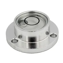 Grânulos horizontais portáteis do nível circular mini do metal do nível pequeno do olho dos touros do nível da bolha da elevada precisão