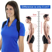 Регулируемая поддержка верхней части спины для детей, мужчин и женщин, ключицы, плечо, поясничная боль, прямой ремень, фиксирующий пояс, Корректор осанки