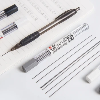 

0.5/0.7mm Graphite Lead 2B/HB Mechanical Pencil Replace Lead Pencil Refill Erasable Smooth Writing Drawing Stationery