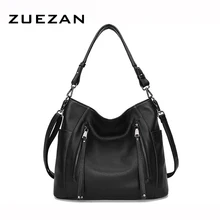 Женская Повседневная Сумка Хобо на плечо, женская сумка на плечо из натуральной кожи, милые сумки через плечо для девушек, A490