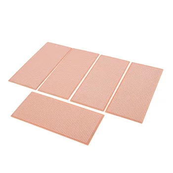 

5pcs/set DIY Prototype Paper PCB Board 6.5x14.5cm Single Side Bakelite New