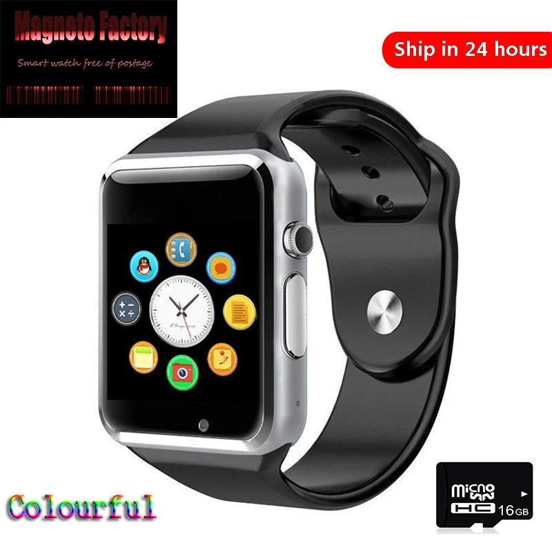 

MFS A1 WristWatch Bluetooth Smart Watch Sport Pedometer With SIM Camera Smartwatch for Android PK iwo 8 DZ09 watch PK v8 y1