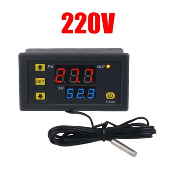 

ZFX-ST3022 Digital Temperature And Humidity Controller Thermostat 12/24/220V Resistance-type Probe New
