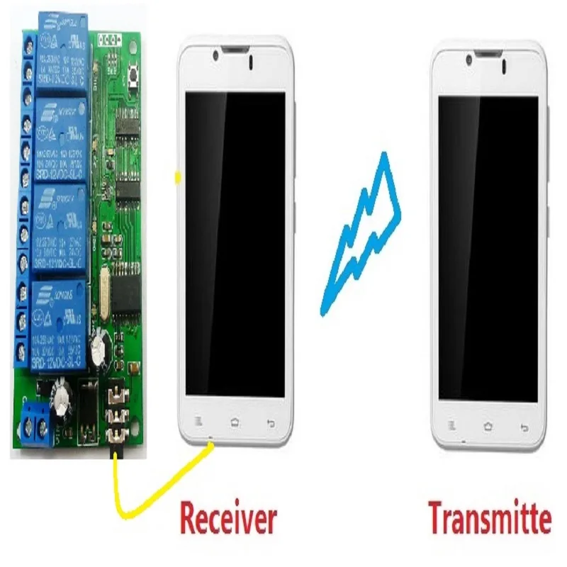 AD22B04 DC 12 В 4ch MT8870 DTMF Tone декодер сигналов телефонный голосовой пульт дистанционного управления релейный модуль для Светодиодный умный дом