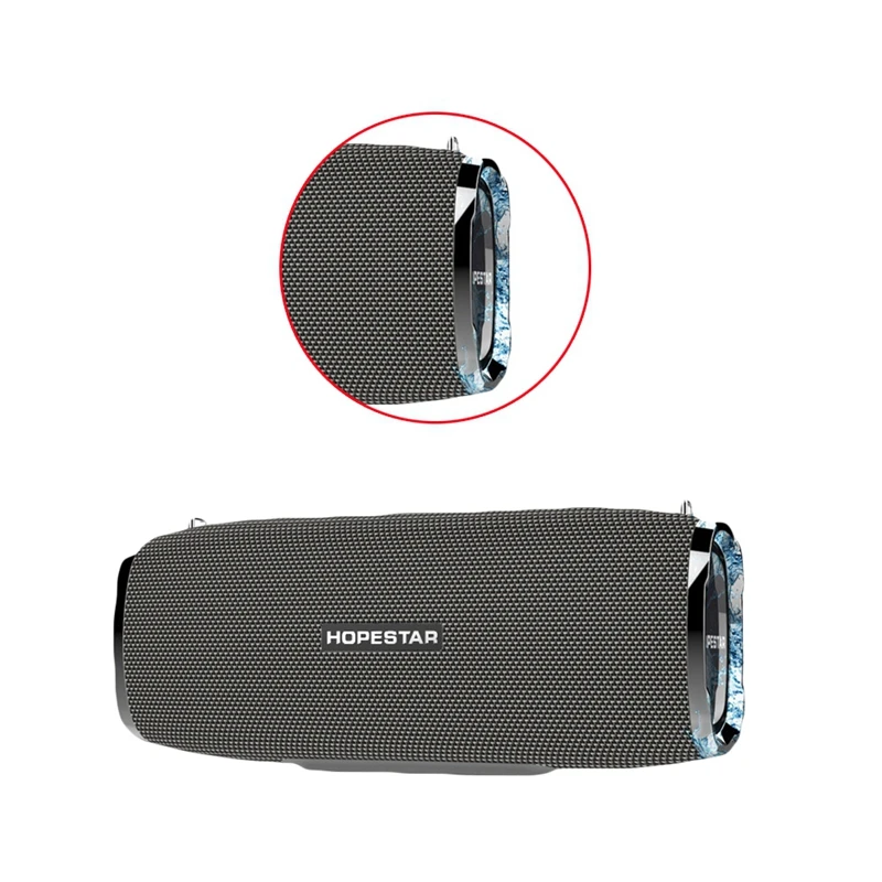 HOPESTAR Bluetooth динамик Портативный беспроводной громкий динамик звуковая система 3D стерео Открытый водонепроницаемый большой внешний аккумулятор 35 Вт