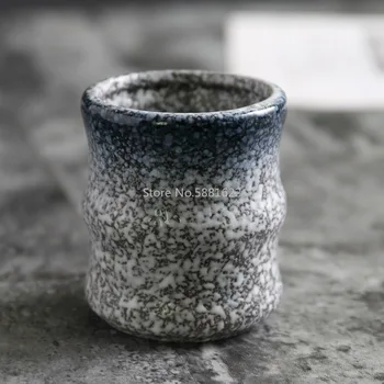

Ceramic Coarse Pottery Tea cup Retro Coffee Milk Tea Cups Small Tea Bowl Master Cup Teaware Drinkware Home Decor Crafts