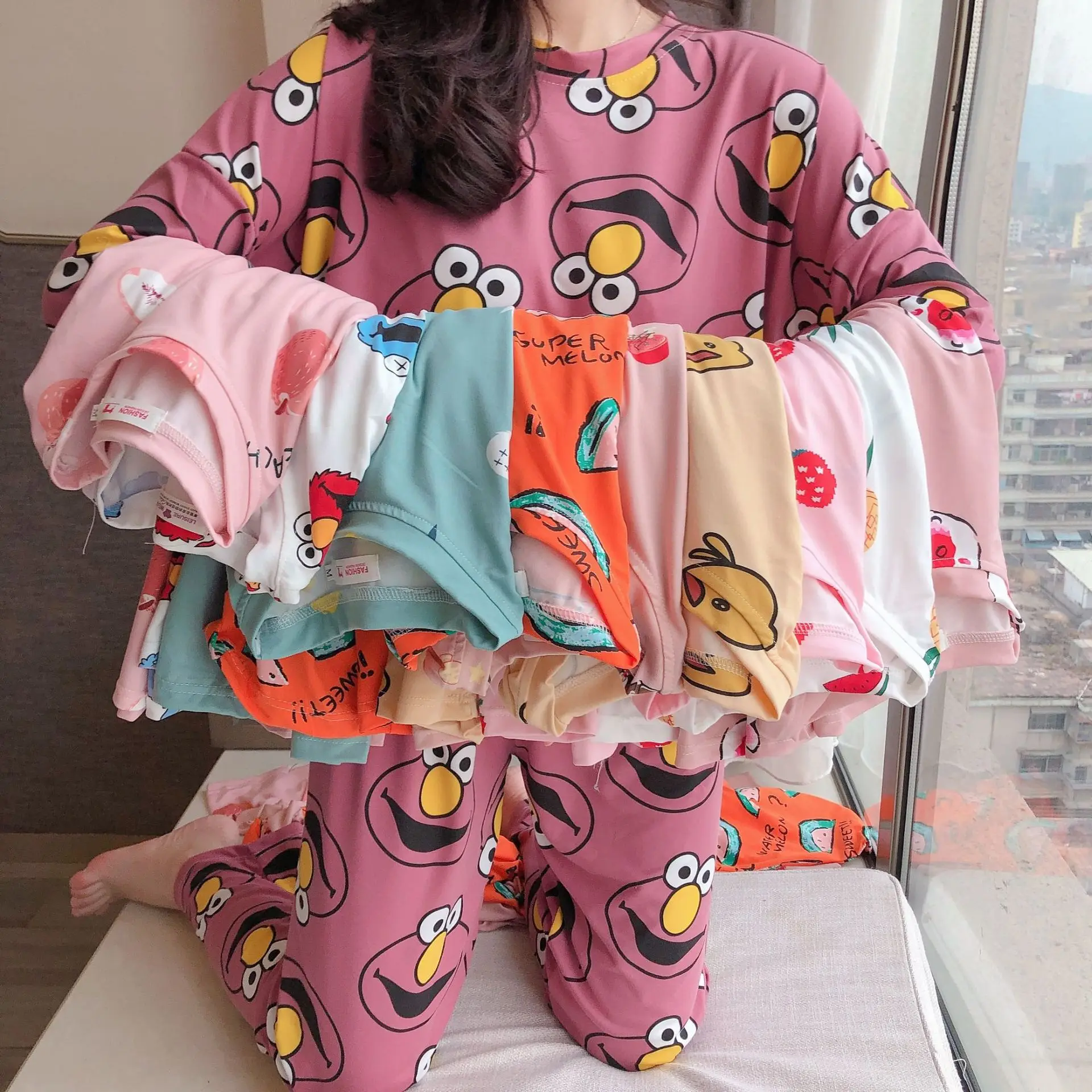 

Buy without Hesitation! Huge Loss Seckilling Douyin Hot Selling Send Sell Three-piece Set INS Little Fairy Pajamas Tracksuit X