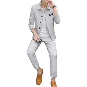 

Suit Men Suit Suit Slim Fit Business Leisure Men Suit Suit