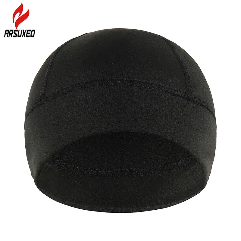 

Unisex Winter Windproof Cycling Cap with Thermal Fleece Warm Elastic Ski Skiing Running Cap Head Outdoor Sport Hat for Men Women